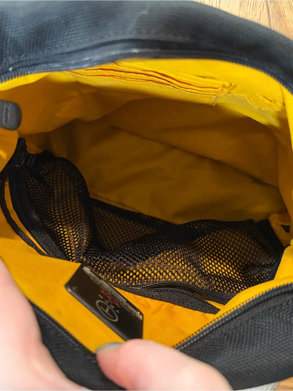 Tumi T-Tech Black Nylon Messenger Bag